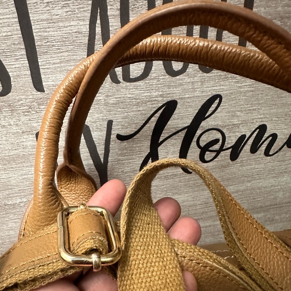 Cuore & Pelle Large Amelia Satchel Tan Leather bag - Picture 11 of 14